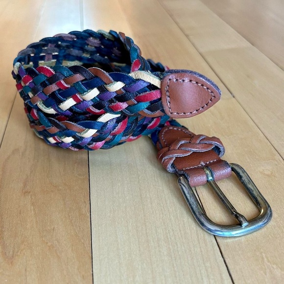 VINTAGE Braided Belt - Picture 1 of 6
